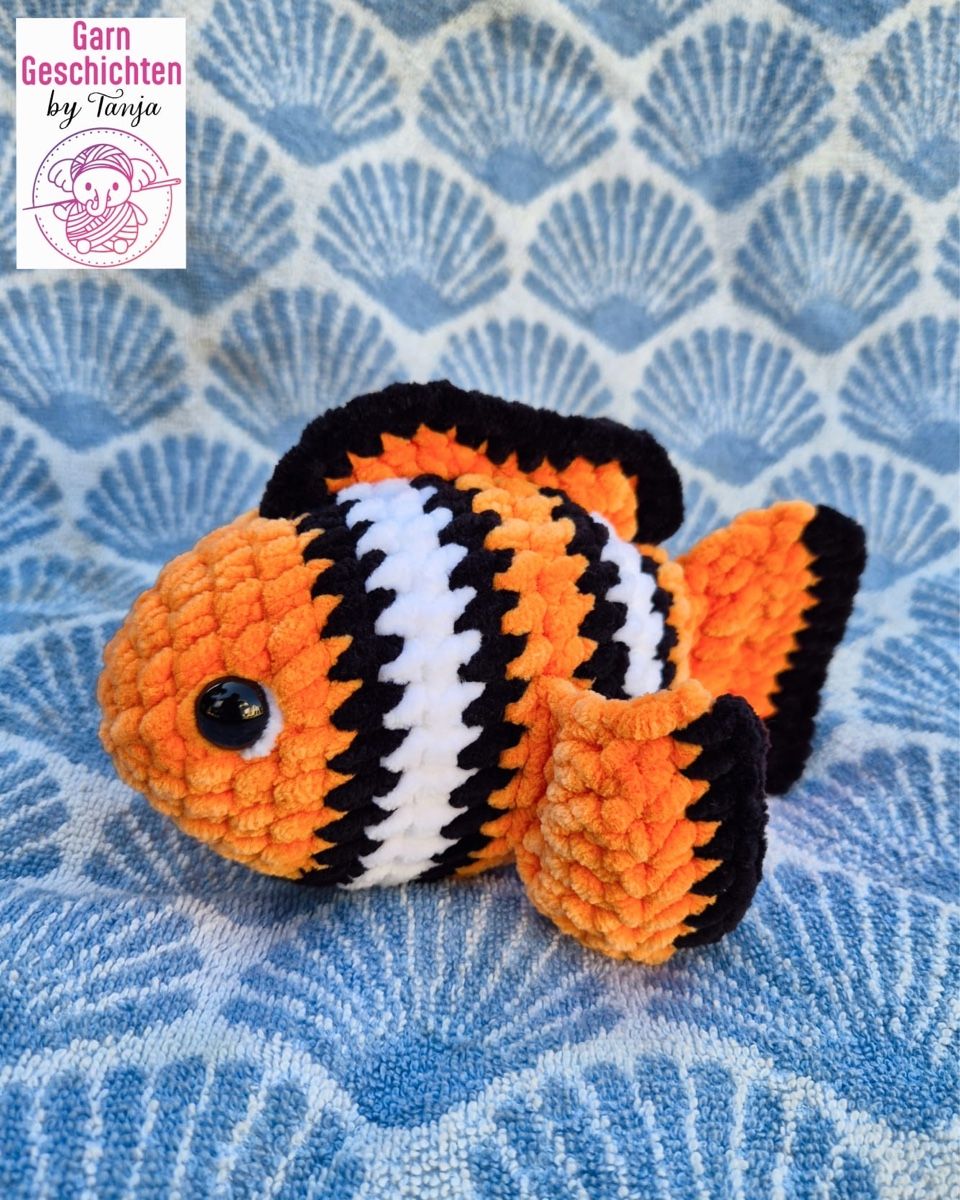 Jouets: Handgehäkelter Clownfisch – Neuf avec emballage d'origine à Laufen par AnnaBlunschi