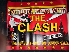 Plakat Poster Original The Clash 1984 vintage