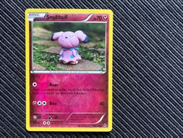 Pokemon Snubbull Reverse Holo XY Breakthrough Yuka Morii NM