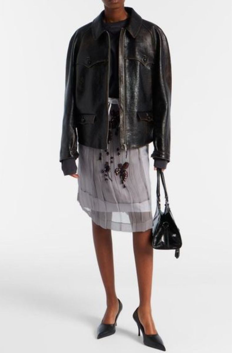 Prada Jacken: Prada leder leather jacket new neu – Neu und originalverpackt aus Zug von agiris