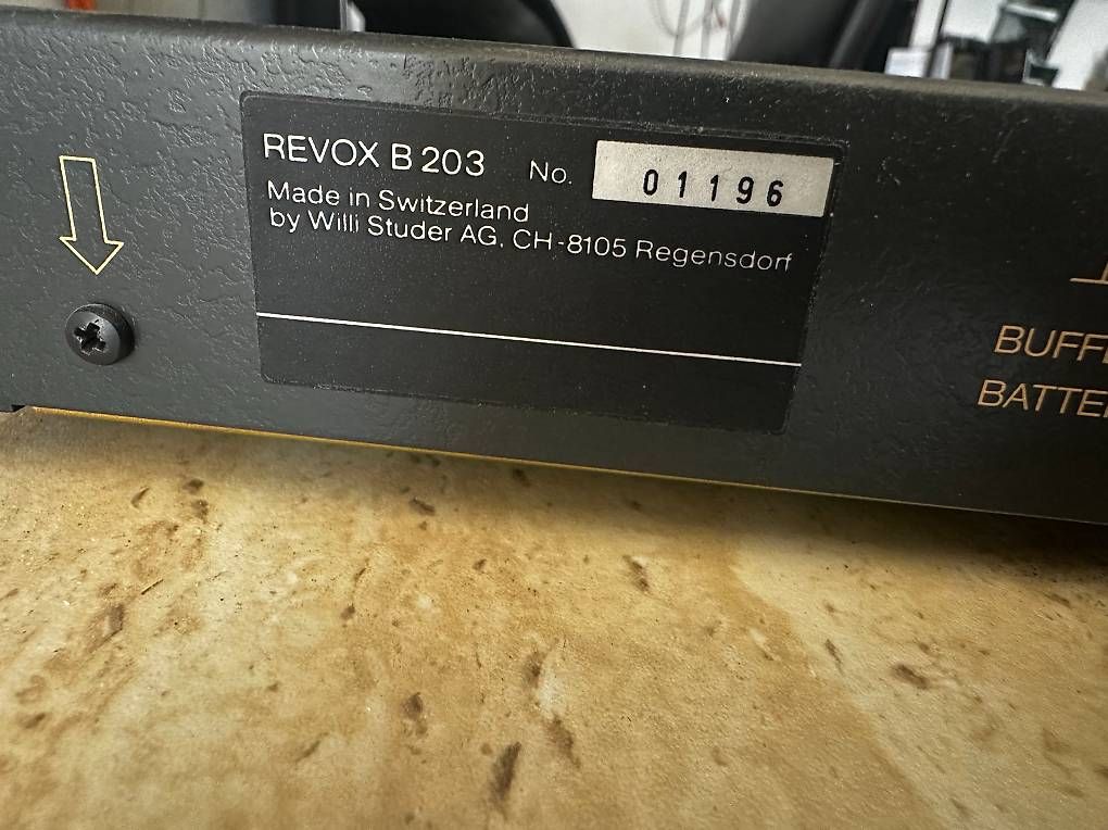 Revox Télécommandes: Revox B 203 Timer Controller – D'occasion à Horw par Bucher_AG_Horw 2