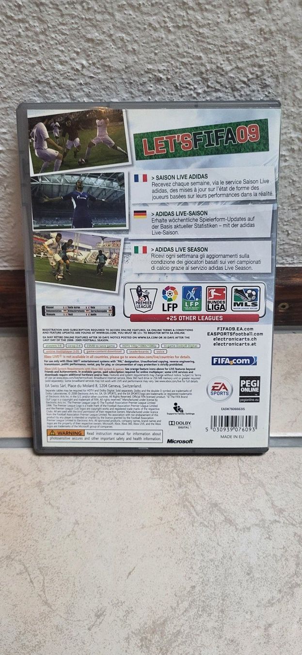 Microsoft Spiele: Xbox 360 – Fifa 09 – Gebraucht aus Münsingen von Heroism2010 1