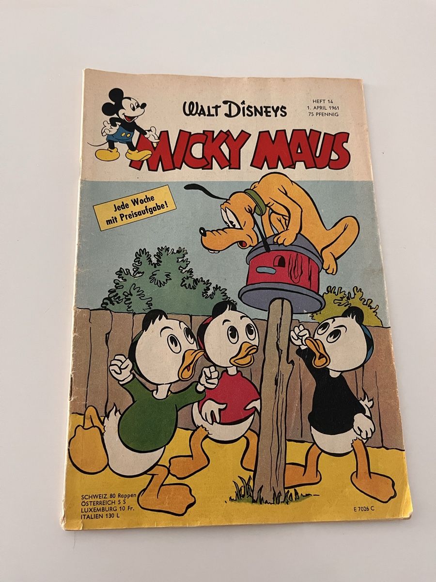 Fumetti: Micky Maus Comic 1961 Heft 14 – Usato da Recherswil venduto da Solheure66