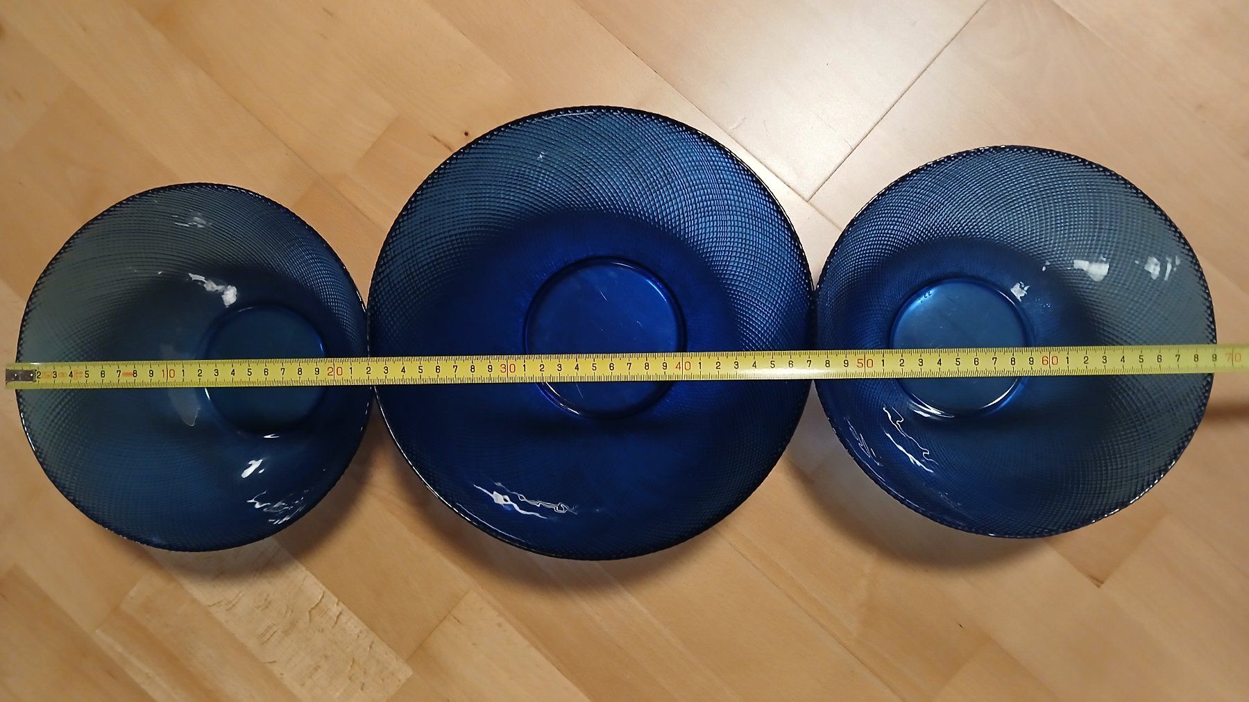 Ciotole: Blaue Glasschüssel 3stk. – Usato da hinwil venduto da tho_j6kz 4
