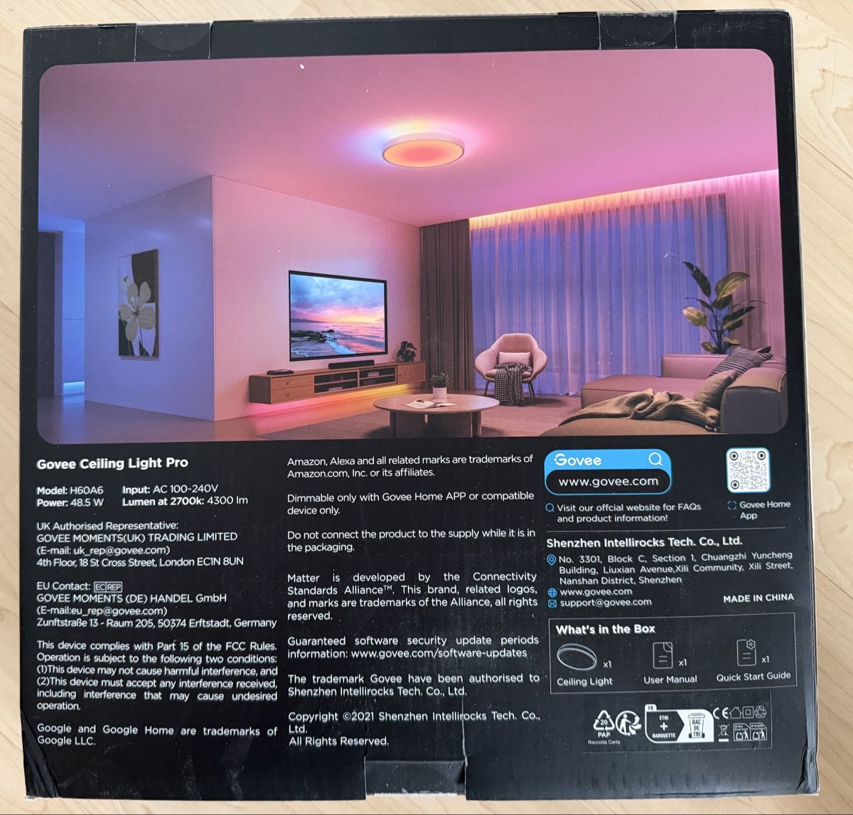 Govee Kronleuchter & Deckenlampen: Govee 38cm RGB Smart Ceiling Light Pro – Neu und originalverpackt aus Glattpark(Opfikon) von Golghot92 3