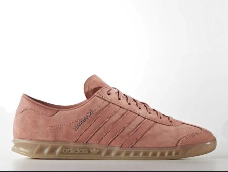 Adidas Hamburg Rosa Wildleder Grösse 42