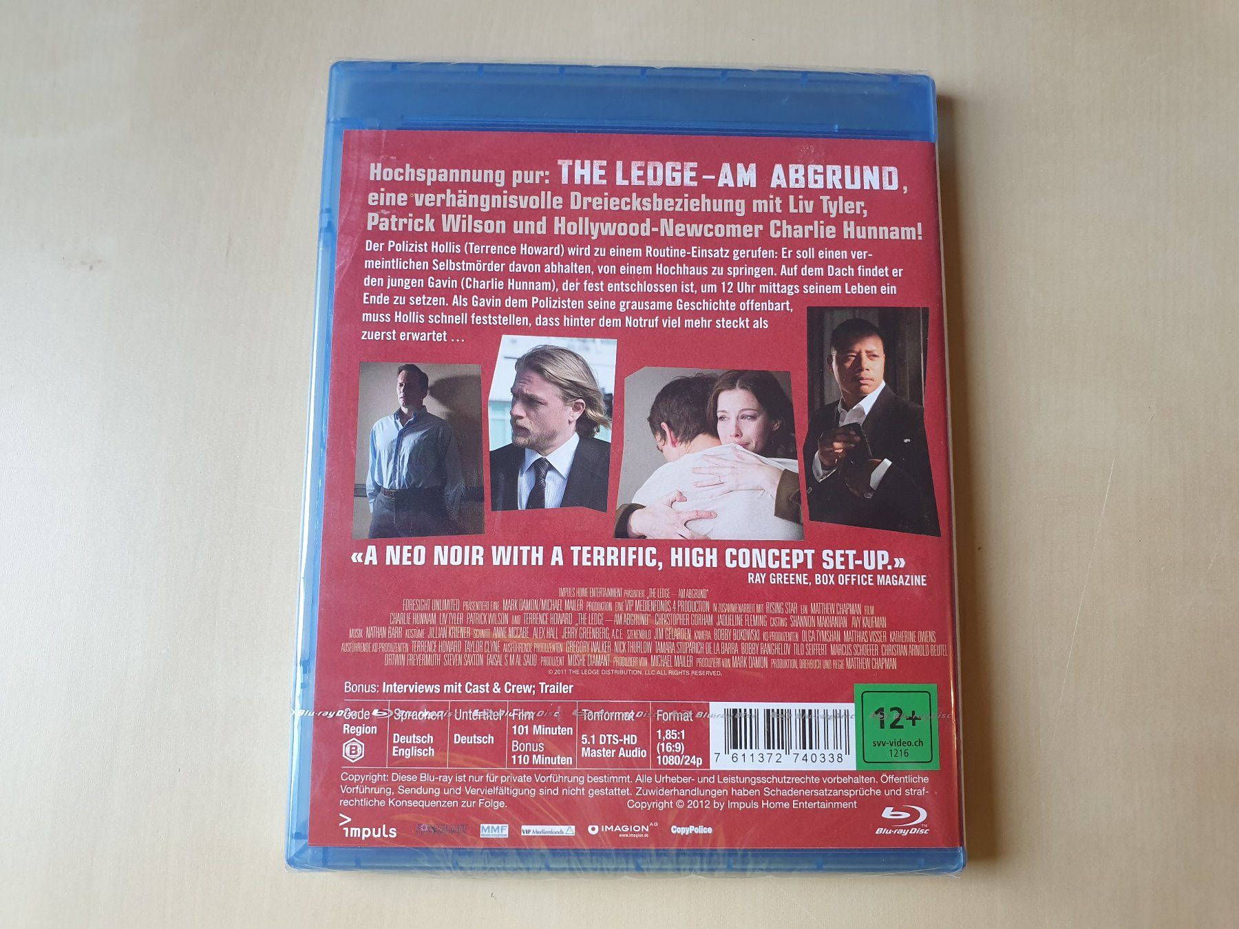 Tutti i DVDs: The Ledge am Abgrund neu und ovp – Nuovo e nell'imballaggio originale da Stansstad venduto da collectorsshop 1