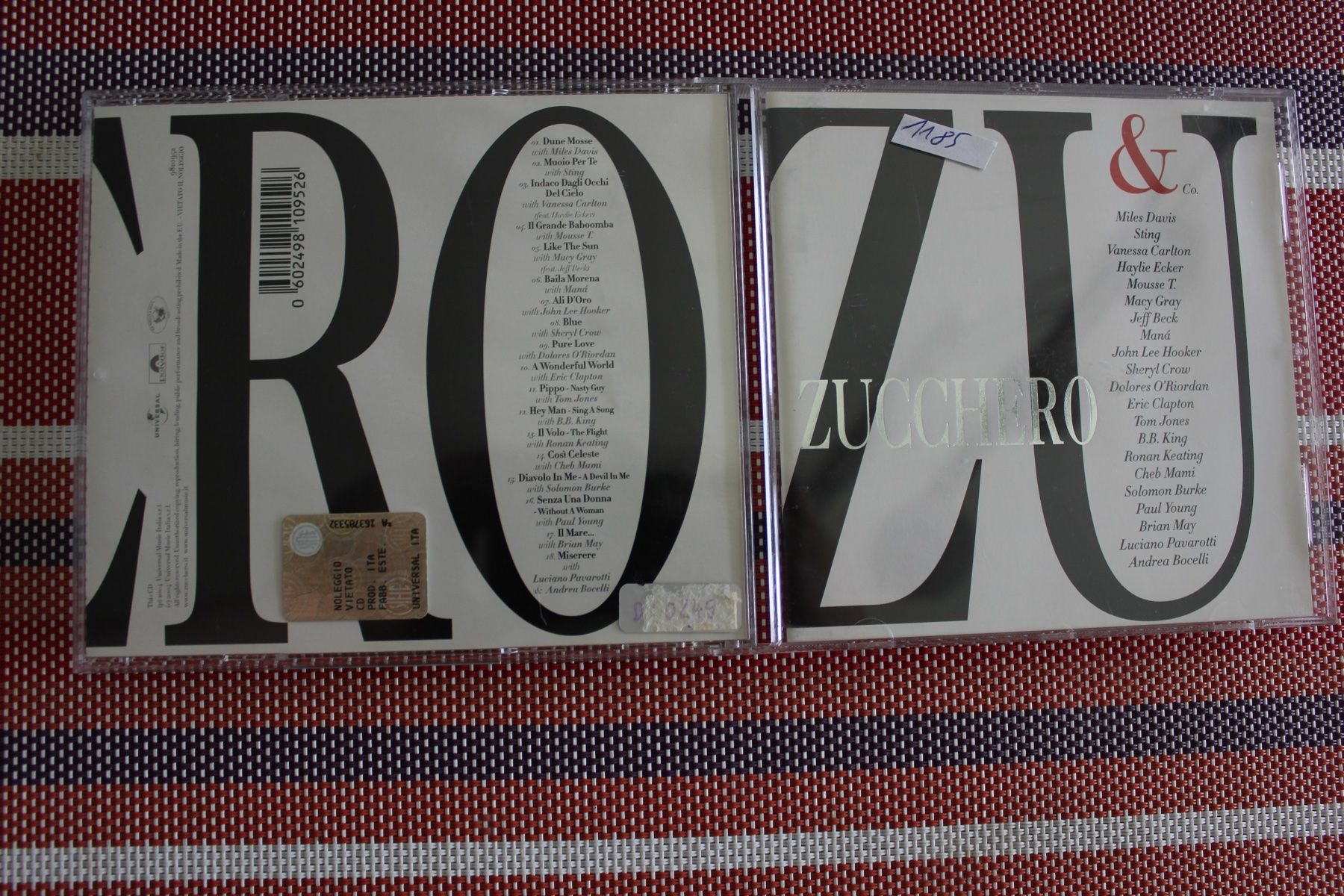 CD: Zu & Co-Italian Version von Zucchero | CD | – Usato da Geroldswil venduto da CD-Verkauf-2022