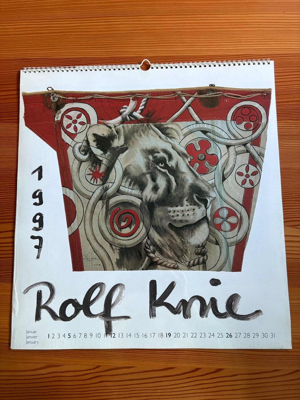 Calendari: Rolf Knie Kalender 1997 – Usato da Zürich venduto da jimmy_12