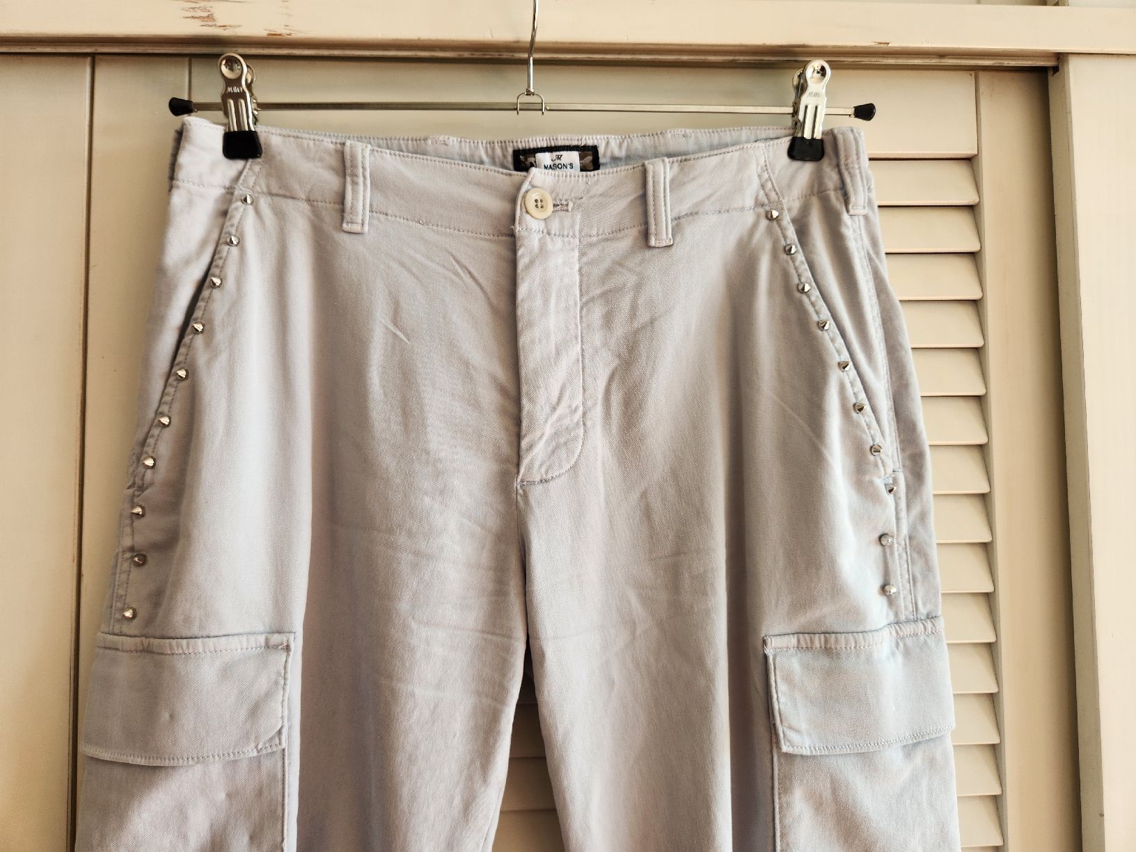 Hosen: Mason's pantalon cargo gris bleu. Taille 40 IT – Neu (gemäss Beschreibung) aus Lausanne von man_rw9q 2