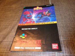 Anleitung zu Mighty Morphin Power Rangers SNES