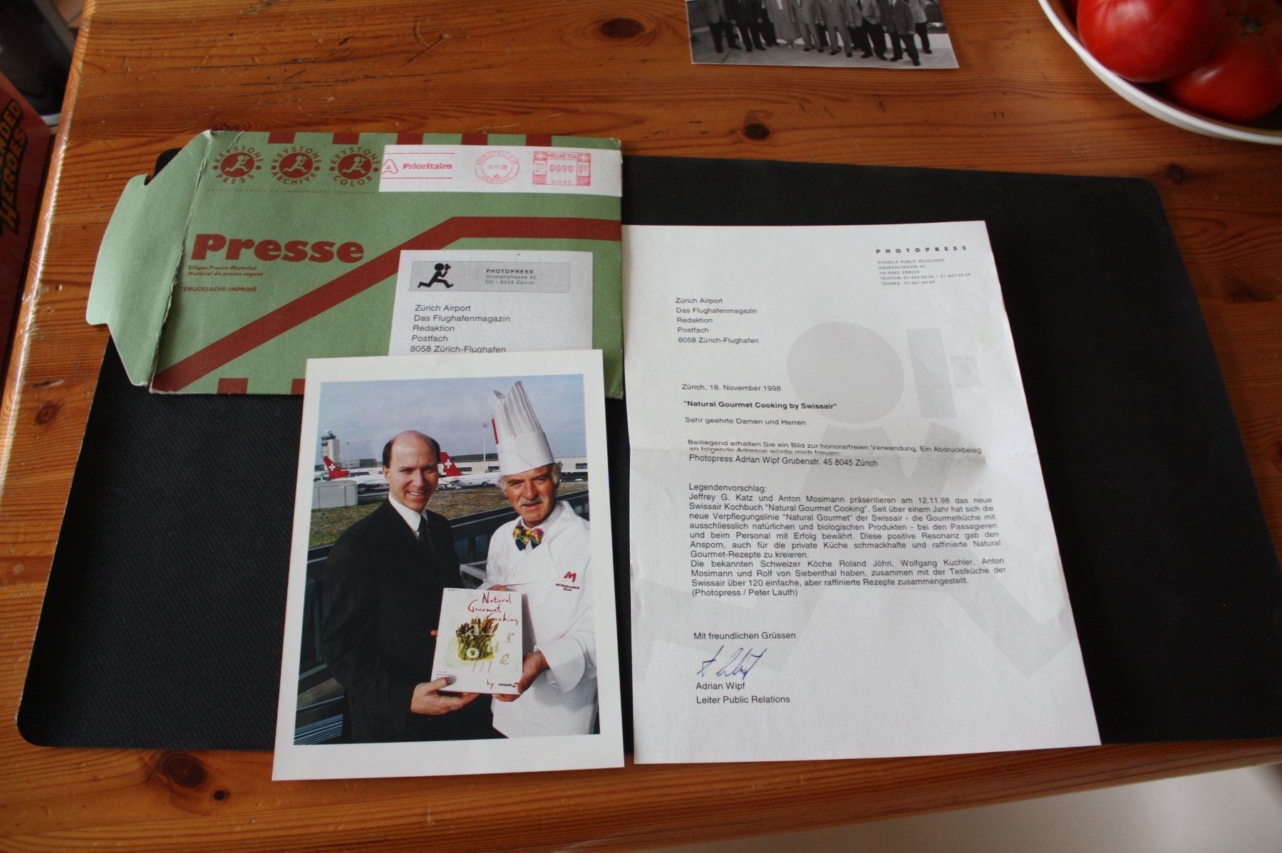 Poster & Bilder: Anton Mosimann Kock – Gebraucht aus Altstätten SG von sulim