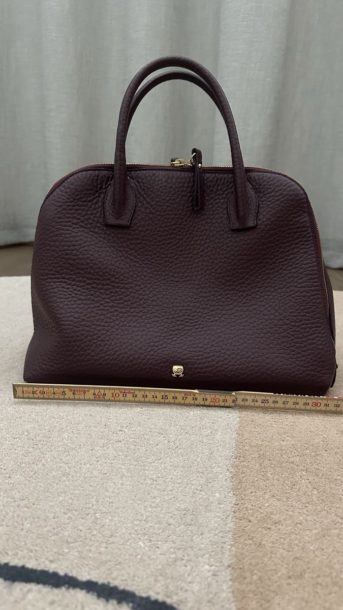 Navyboot Borse da donna: Navyboot burgundy Shopper Handtasche Leder – Usato da Winkel venduto da linhlinh 7
