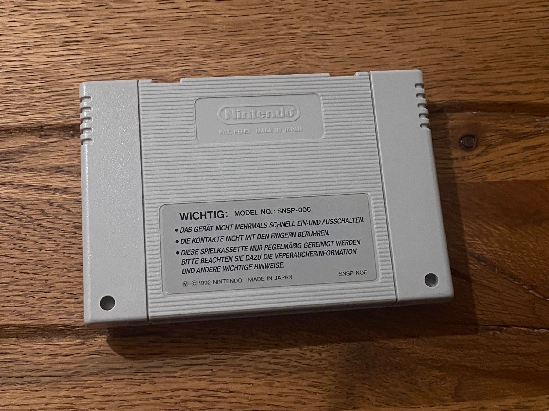 Nintendo Giochi: Snes Modul - Super Mario Kart - gebraucht – Usato da Zuerich venduto da Dorsi 1