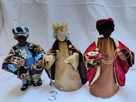 Schwarzenberger Krippefiguren drei Könige