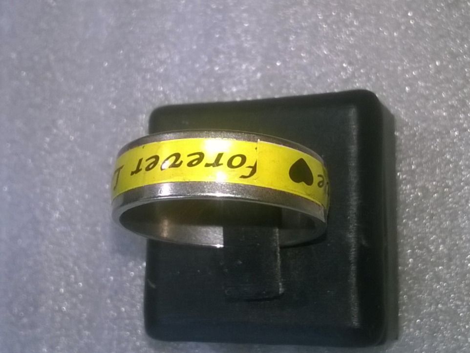 Ringe: RING EDELSTHAL,,,GELB UND SILBER FARBE,,,GLANZIG – Neu (gemäss Beschreibung) aus Basel von bijoutrie_4 1