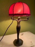 Jugendstil - Art Nouveau Bronze Tischlampe