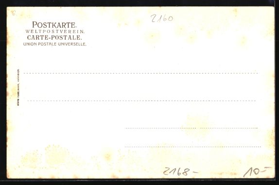 Cartoline postali: Grusskarten-AK Stade, Am Wasser und ält – Usato da Berlin venduto da bartko-reher 1