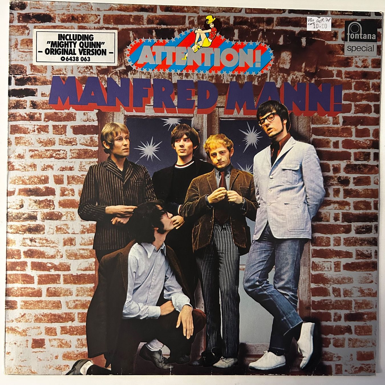 Vinyles: Manfred Mann - Attention, Vinyl LP 1978 – D'occasion à Aesch BL par BernisFlomi