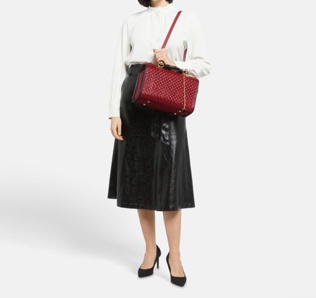 Handtasche Anna Morellini Farbe Barolo NEU mit Etikette