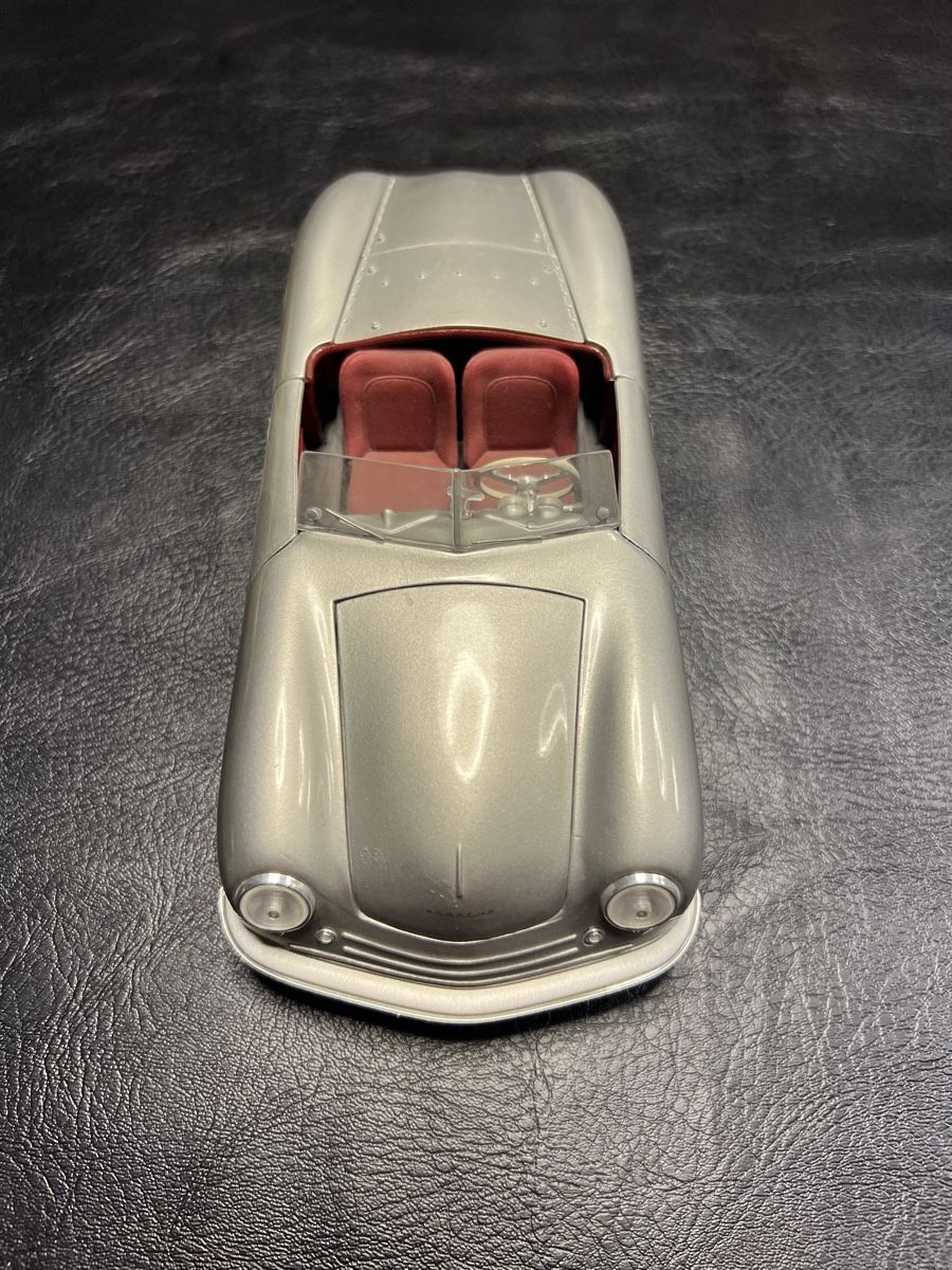 Porsche Modellini d'auto: Porsche 356 Roadster silberfarben – Usato da Moosleerau venduto da Tami8