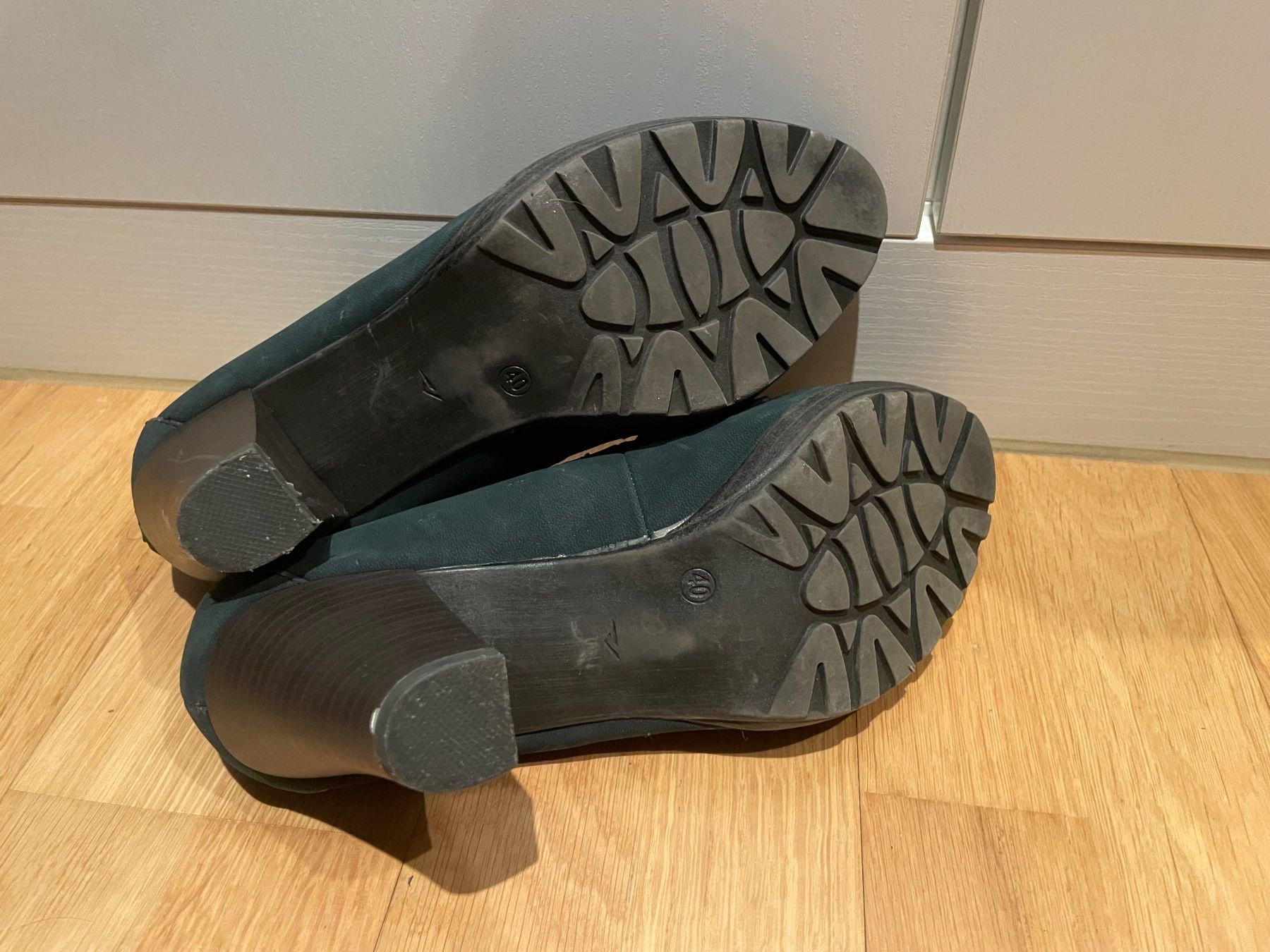 Damenschuhe: Dunkelgrüne Herbst Schuhe, Gr. 40 – Gebraucht aus Emmen von Manu4414 3