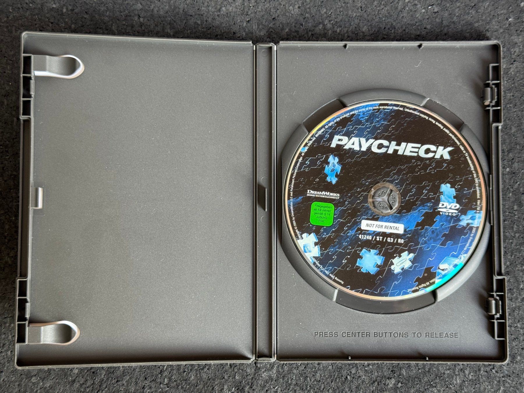 Alle DVDs: Paycheck "Die Abrechnung" DVD DE/EN – Gebraucht aus Fribourg von tschjoly 4