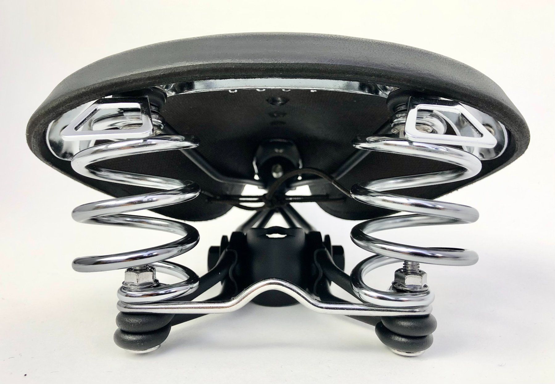Pezzi di ricambio: Vintage Leder Sattel schwarz – Nuovo e nell'imballaggio originale da Altenrhein venduto da EasyRides 2