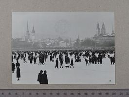 Zürich, Zürichsee Gfrörni, 1963, Seegfrörni