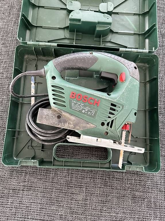 Bosch Tutti gli attrezzi: Bosch PST 650 Stichsäge mit Koffer – Usato da Niederuzwil venduto da presa19 1
