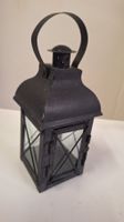 Vintage Laterne Metall  schwarz