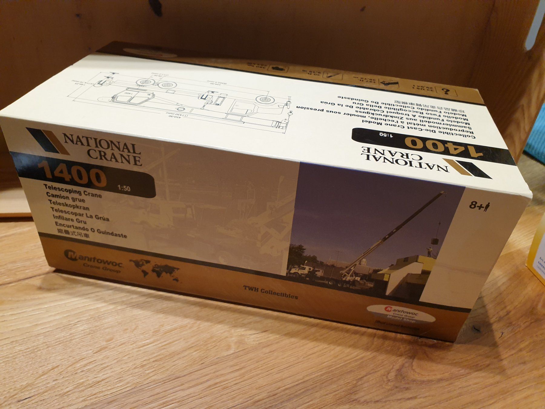 Kit di modellismo & Modellini statici: National Crane 1400 TOP – Nuovo e nell'imballaggio originale da Baar venduto da Liebherrbagger 2