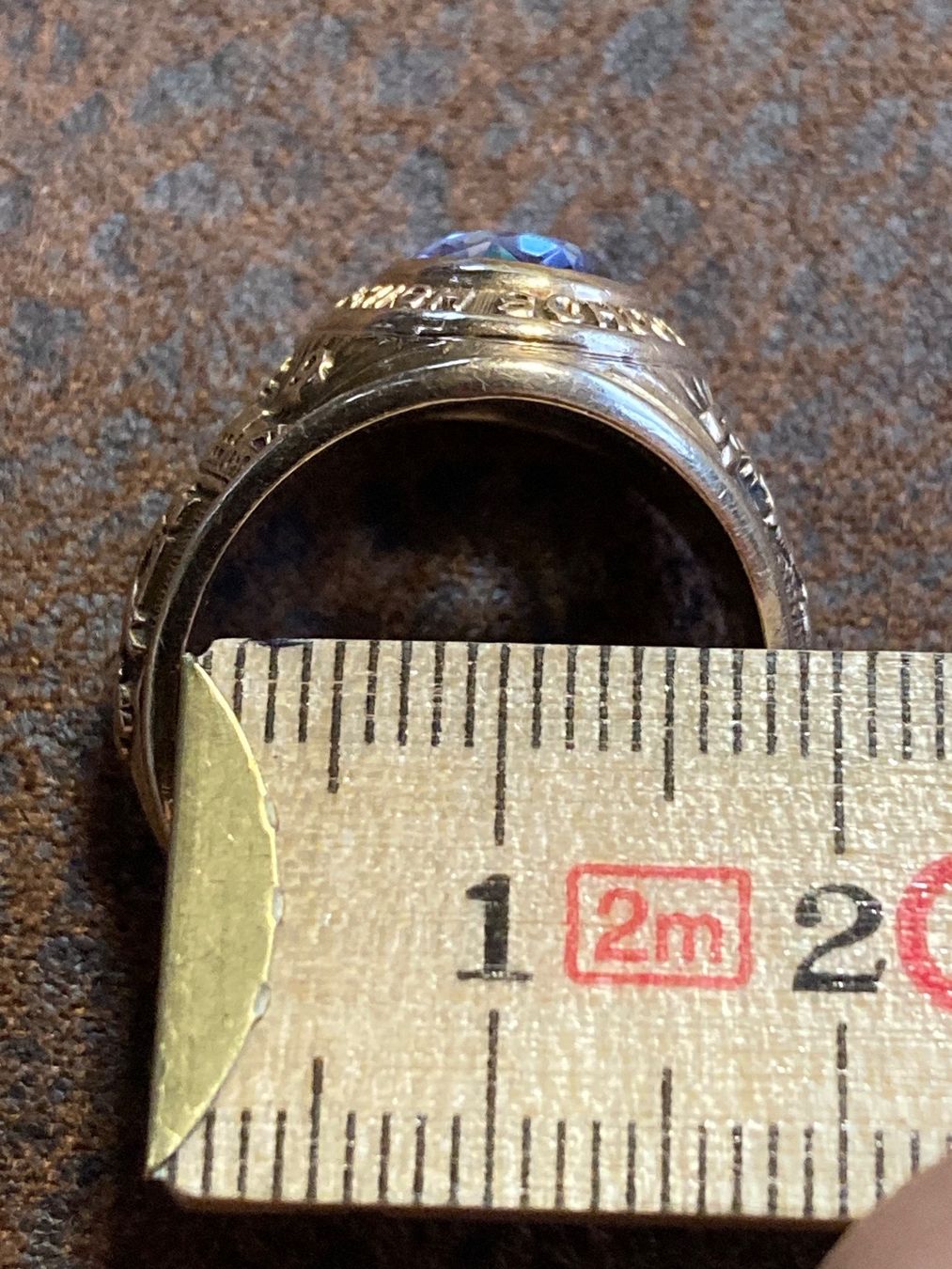 Anelli: Gold Ring High School Bristol Tennessee Stein – Usato da Boll venduto da Jopp1 5