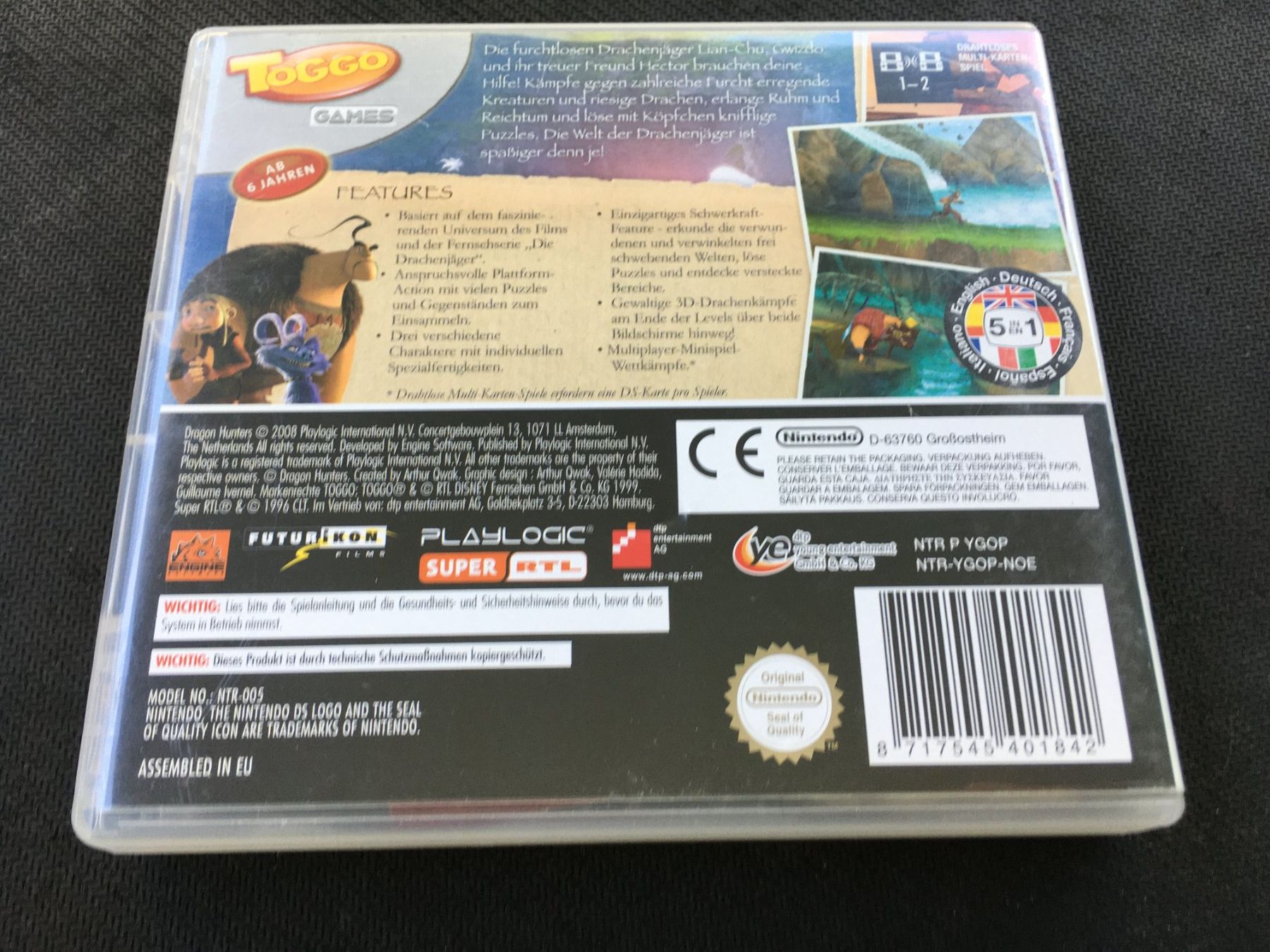 Nintendo Jeux: Die Drachen Jäger - Nintendo DS – D'occasion à St.Gallen par sjosjo 1