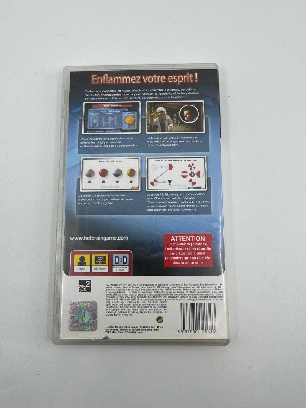 Giochi: Hot Brain (PSP) – Usato da Herisau venduto da Seyashop1 2