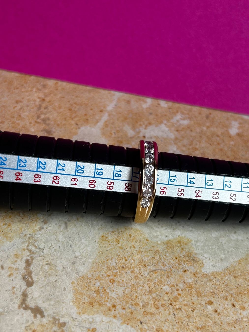 Anelli: Goldiger Ring  HOCHZEIT Gr. 55 – Usato da Laufen venduto da Bellavitaboom 5