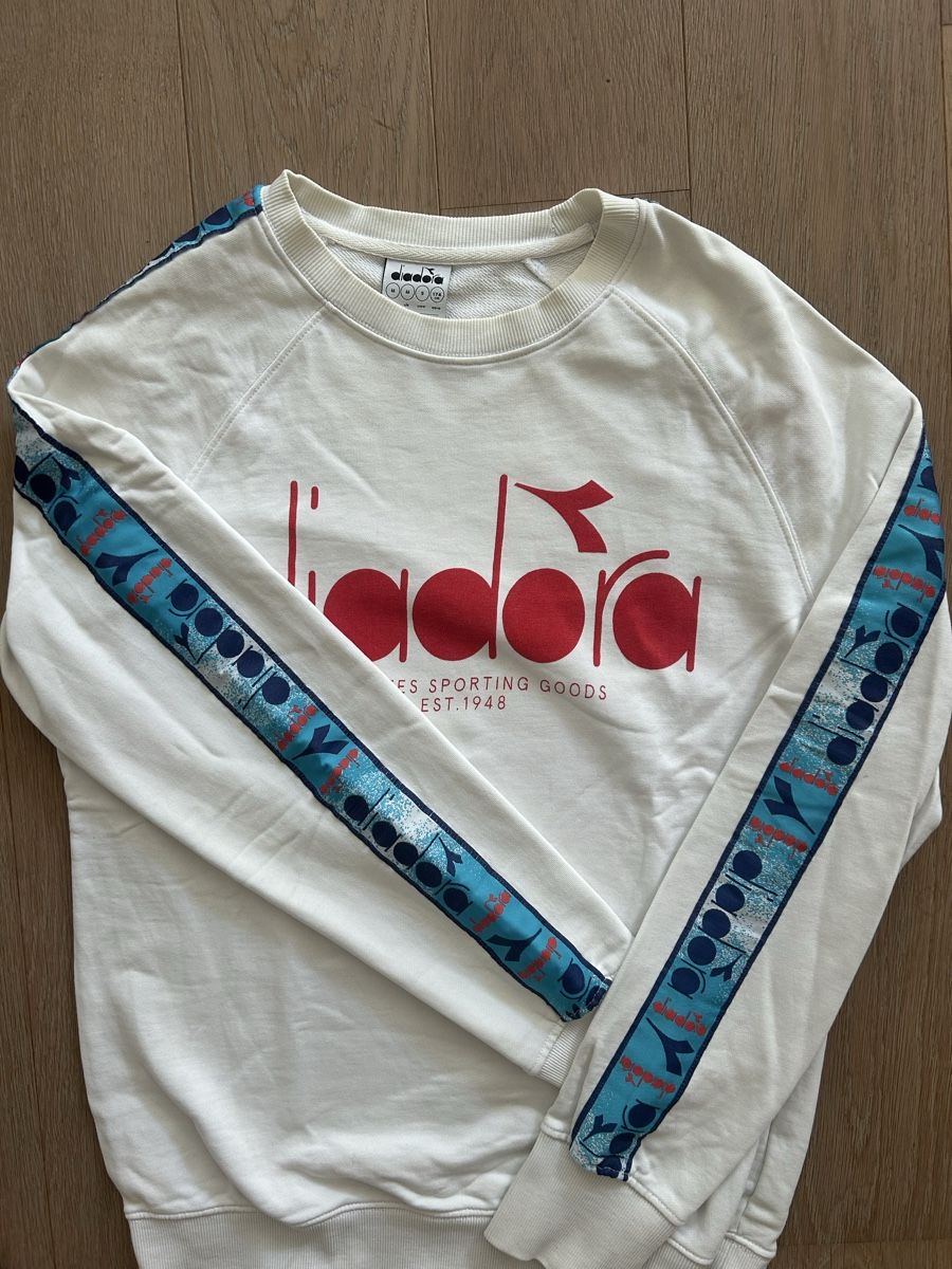 Diadora Maglioni & Felpe: Diadora Pullover Weiss Grösse M – Usato da Bern venduto da marleyy77