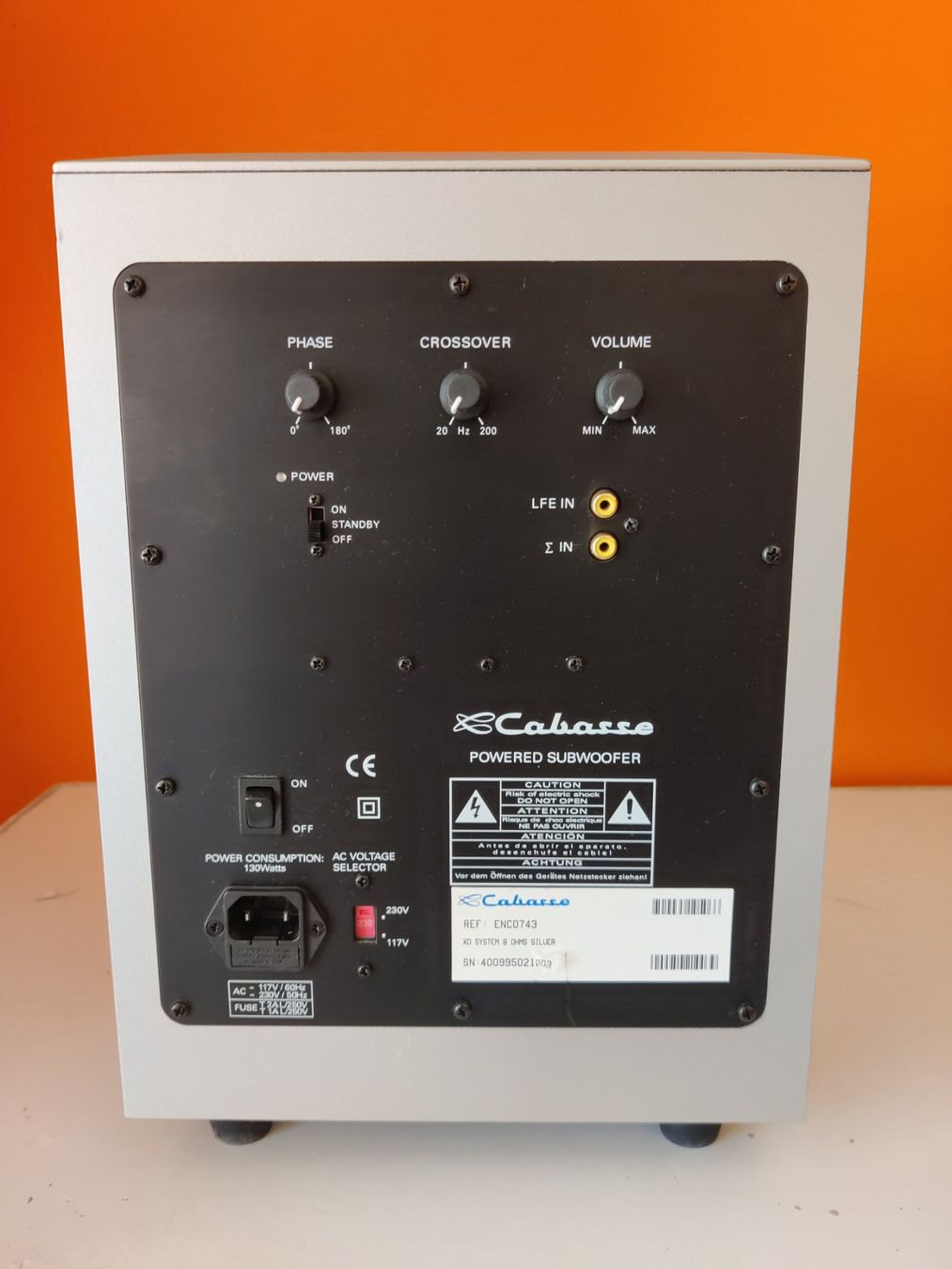 Cabasse Casse acustiche: SUBWOOFER CABASSE 130 W – Usato da Novazzano venduto da cri_kd9t 5