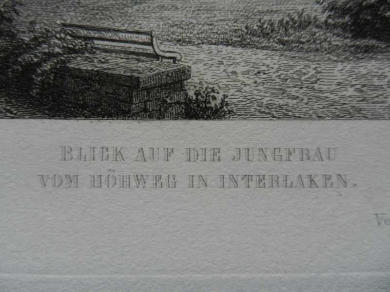 Gravures: Interlaken Höhenweg – D'occasion à Risch par Rischli15 2