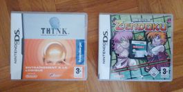 Jeux Nintendo DS THINK et ZENDOKU