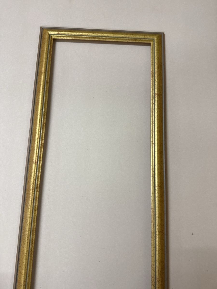 Bilderrahmen: Bilderrahmen Gold gebraucht 33x72 cm – Gebraucht aus Meienberg von sony252 3