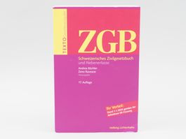 ZGB Schweizerisches Zivilgesetzbuch (19427)