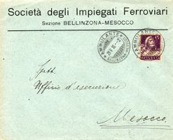 Società degli Impiegati Ferroviari - Sez.Bellinzona-Mesocco