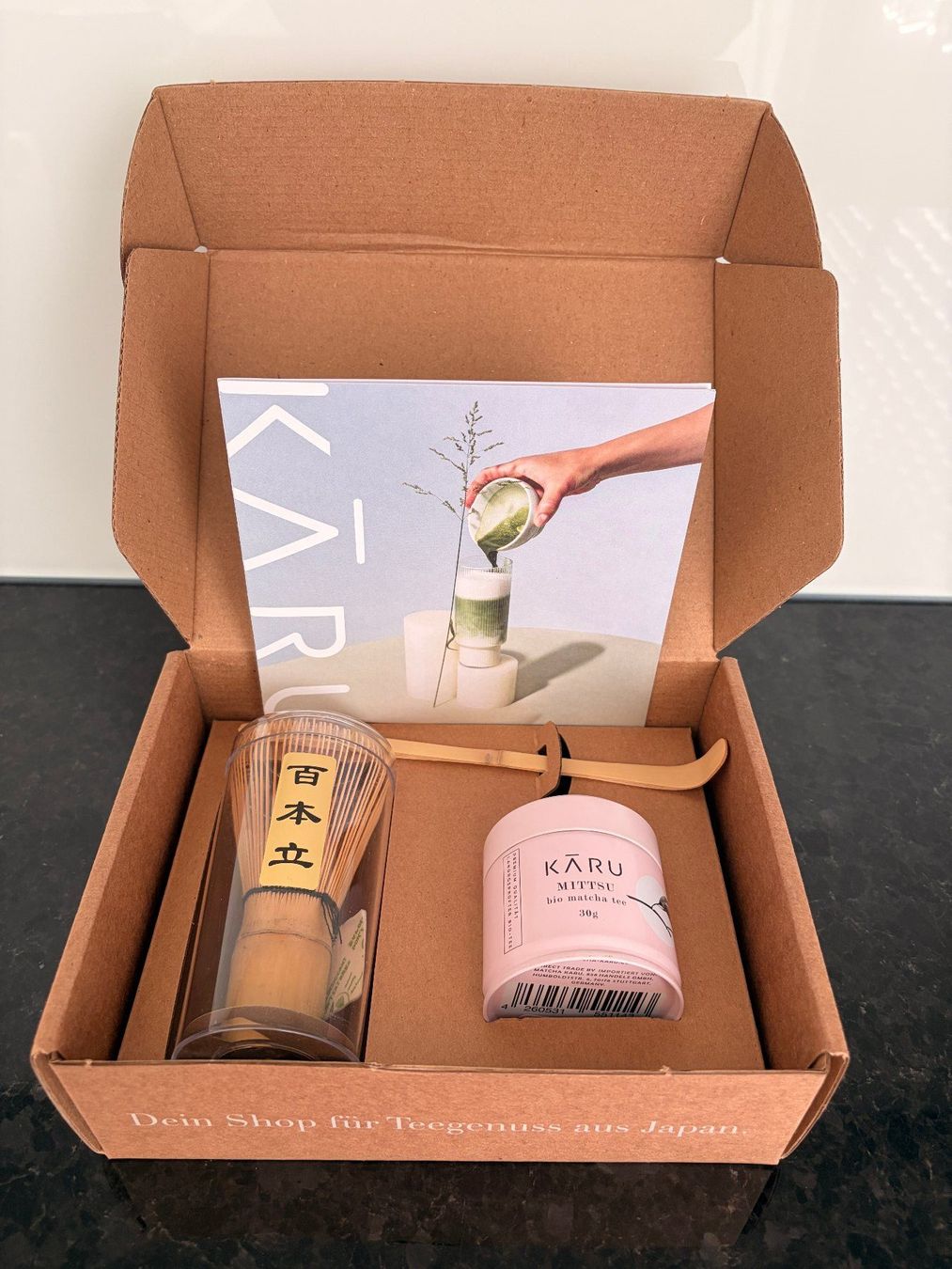 Cibi & Specialità: Bio Matcha Mittsu Mini-Set – Nuovo e nell'imballaggio originale da Wil SG venduto da adi9k 3