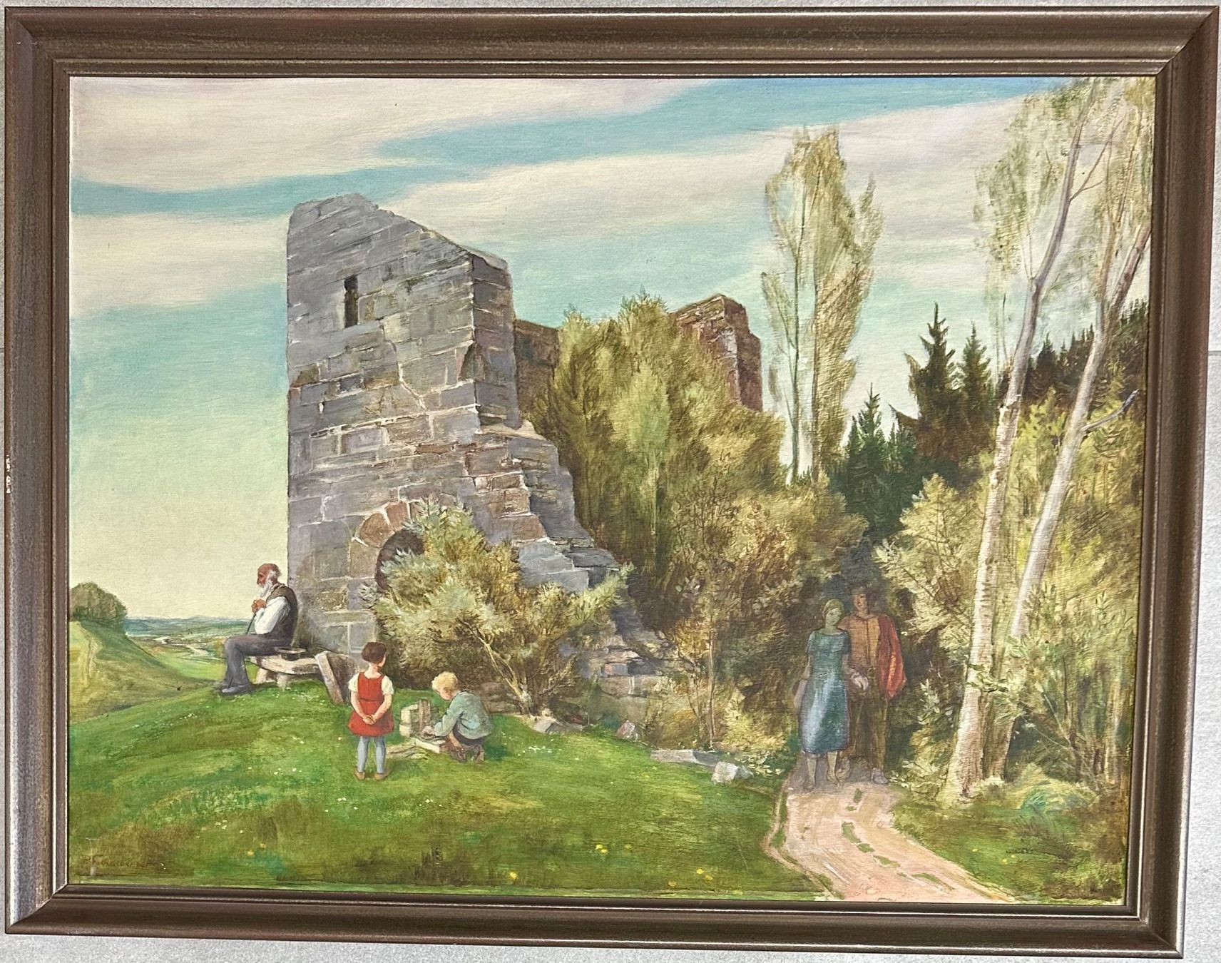 Dipinti: Paul EICHENBERGER (1891-1984) - Gemälde ! – Usato da Muhen venduto da Manuelab91 1