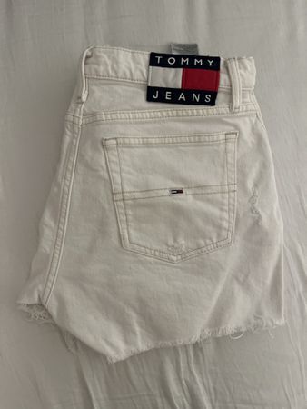Tommy Jeans, Hot Pant offwhite