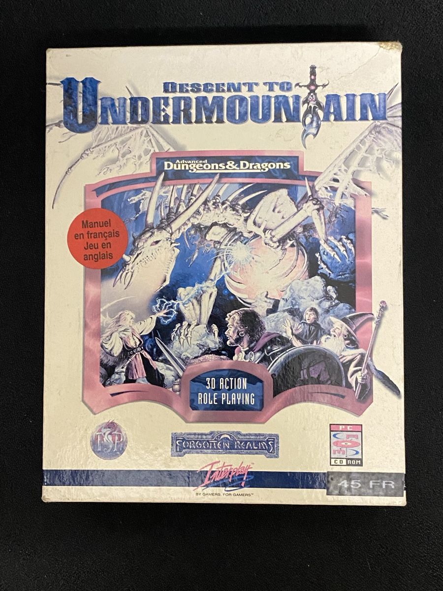 Spiele: Descent to Undermountain, PC BIG BOX - Game CD-ROM – Gebraucht aus Basel von spider-loc