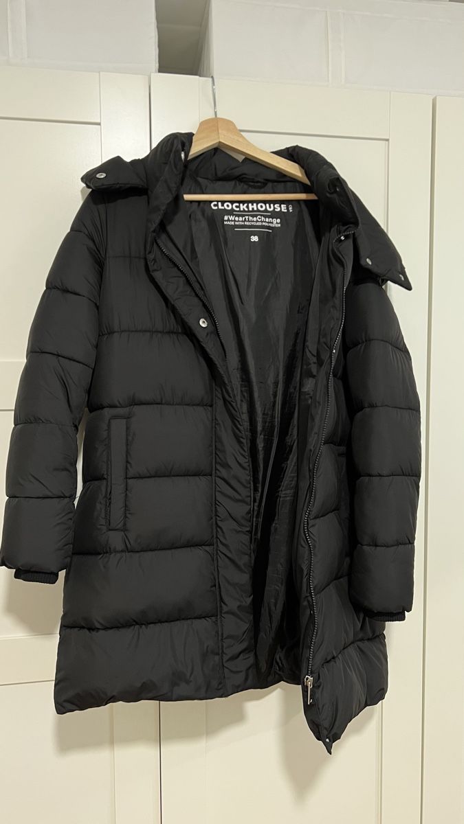 C&A Giacche: Clockhouse Winterjacke, Gr. 38, Schwarz – Nuovo (secondo la descrizione) da Widnau venduto da noe.kr 2