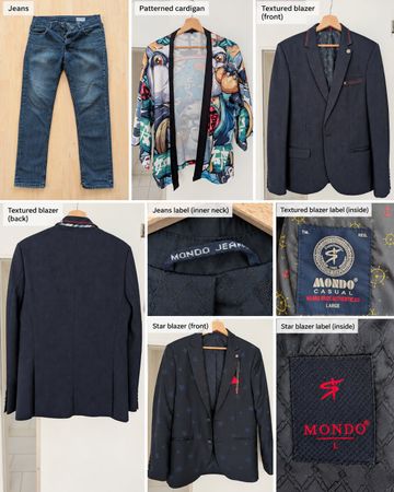 Grosses Herren-Kleiderpaket Grösse L – Zara, MONDO,etc.