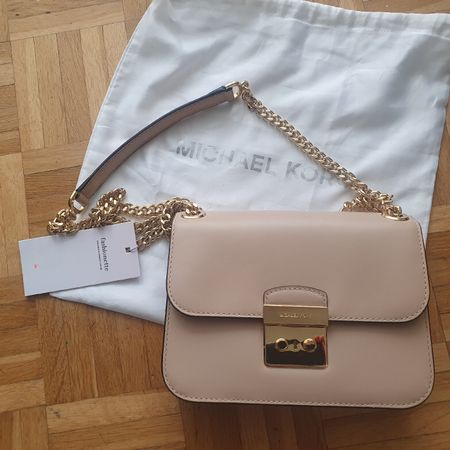 Beige Michael Kors Tasche Sloan Editor, neu mit Etikett!